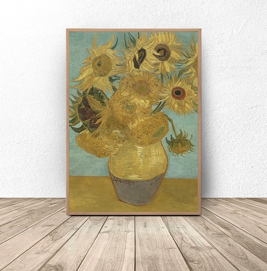 plakaty Plakat reprodukcja "Słoneczniki" Vincent van Gogh