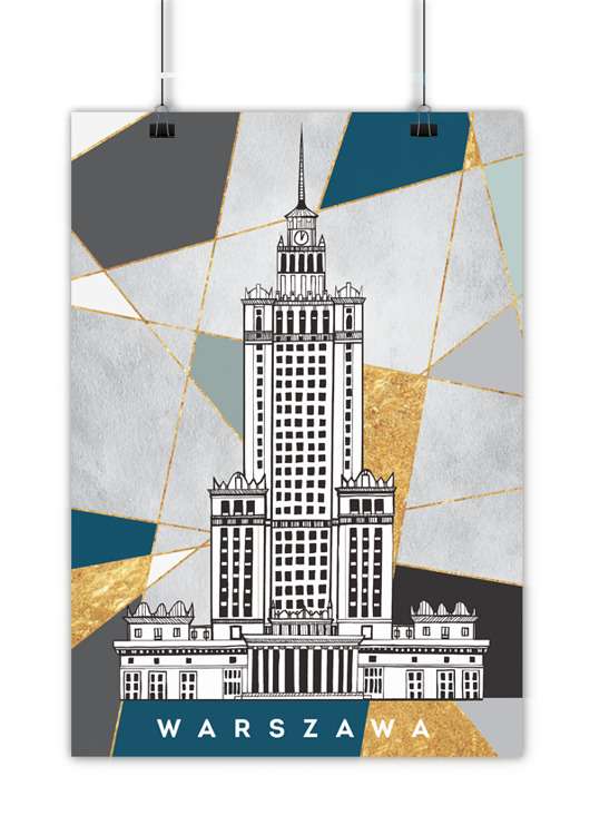 plakaty Plakat Pałac Kultury Marmur