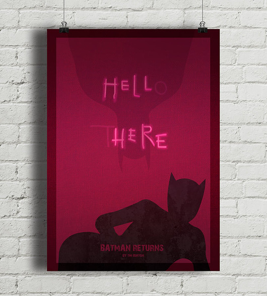 plakaty Batmna Returns - plakat fine art giclee