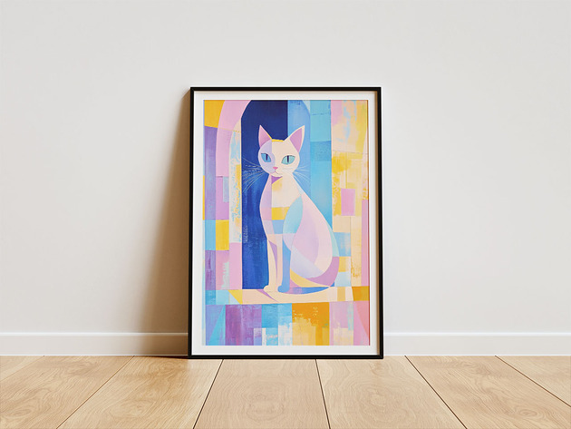 plakaty Plakat - Dostojny Kitek