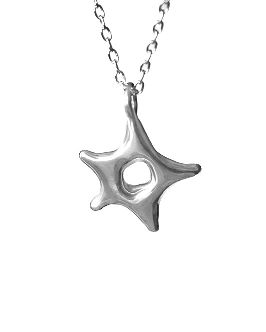 srebrne naszyjniki Naszyjnik z zawieszką Sol