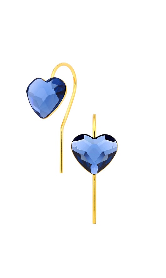 Złote kolczyki Z KRYSZTAŁAMI SWAROVSKI Coccola JEWELLERY