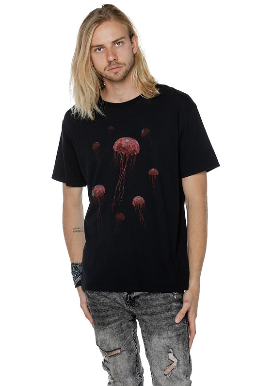 t-shirty męskie T-shirt męski UNDERWORLD Jellyfish