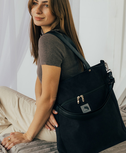 torby na ramię Torba "TOTE BAG" w kolorze czarnym