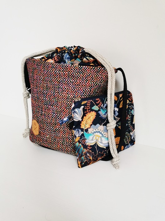 Shopperka Torebka Gold Mini Maki Handmade