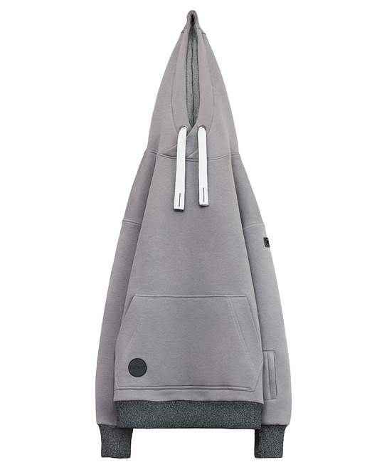 bluzy męskie bluza CHOKA LAZY KANGAROO GREY