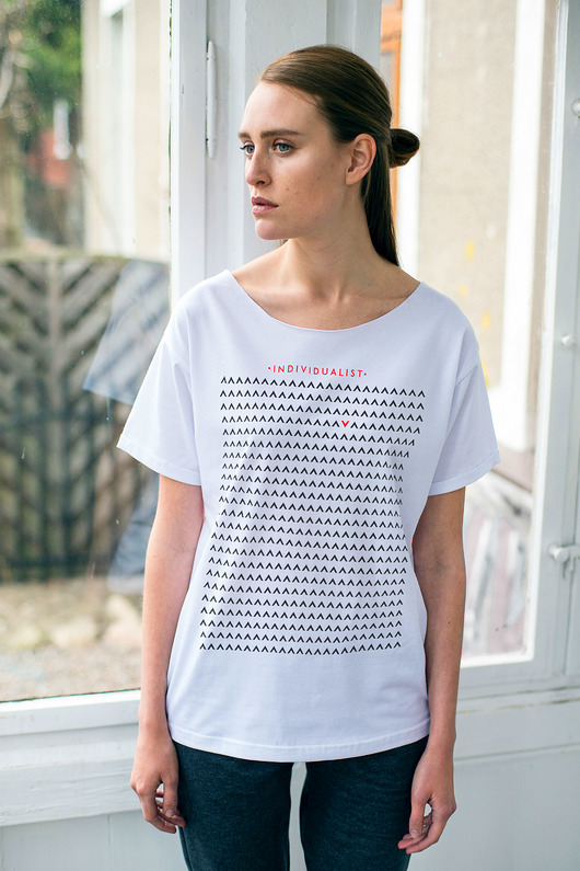 INDIVIDUALIST Oversize t-shirt GAU great as You