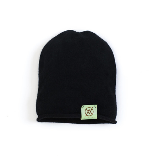 Czapka Beanie Czarna AVANTURA Avantura