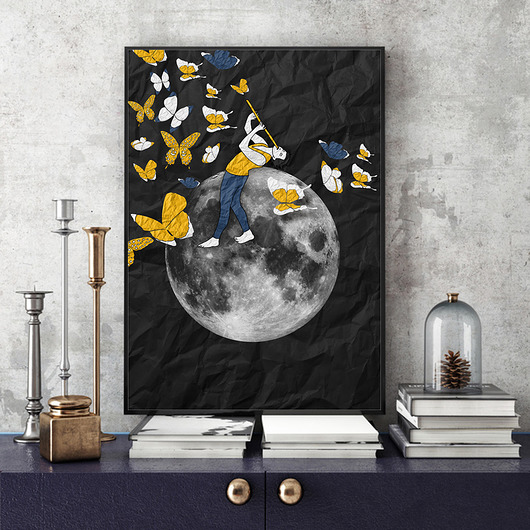 Zaklinacz Motyli... ilustracja na ścianę Parallel World
