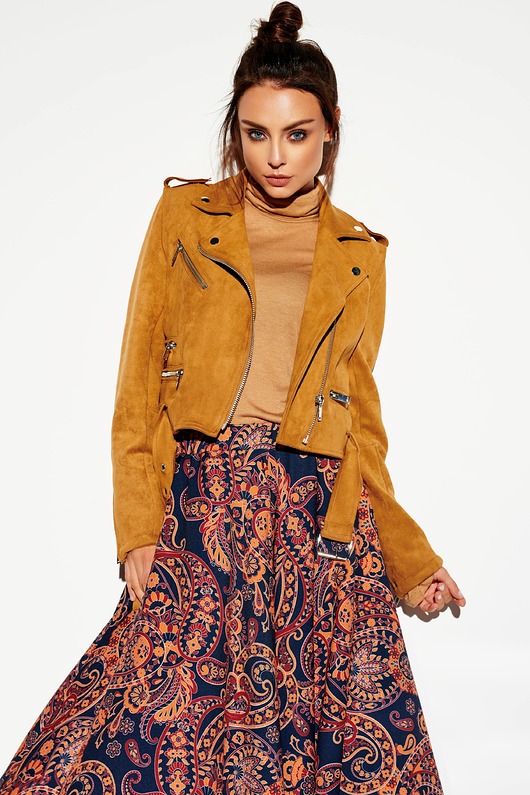 spódnice midi Spódnica MIDI w modne wzory L312 - druk 2