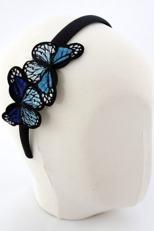 BUTTERFLY niebieska opaska Expose Akcesoria
