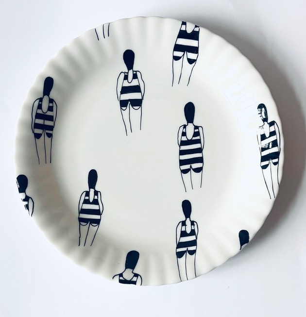 Ozdoby na ścianę Plazowiczki bałtyckie