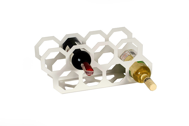 przechowywanie - różne Stojak na wino Madera biały