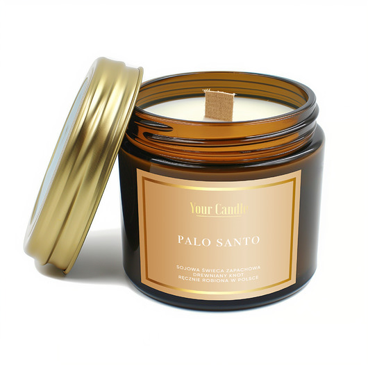 świece zapachowe Świeca zapachowa sojowa Palo Santo 120ml- Your Candle