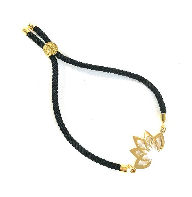 bransoletki soutache Elegancka bransoletka Lotos