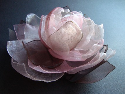 PASTELOWY RÓŻ PRZETYKANY BRĄZEM__ZAMÓWIENIE SundayRose