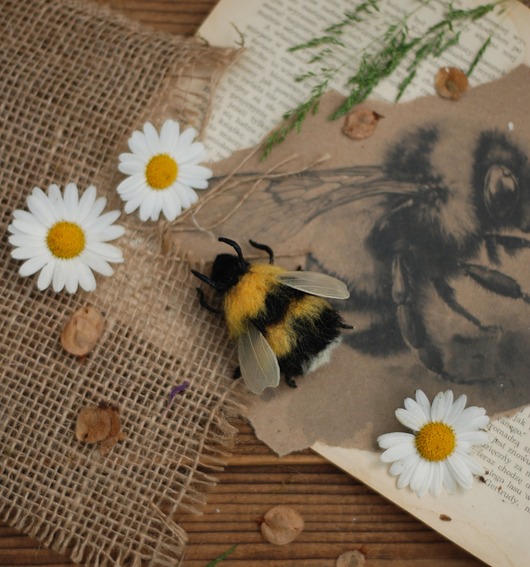 broszki Bumblebee- broszka