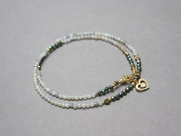 chokery Labradoryty  /choker/ vol. 6  Szlachetna kolekcja