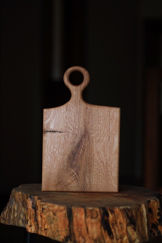 Deska kuchenna z oczkiem mała wood home handmade