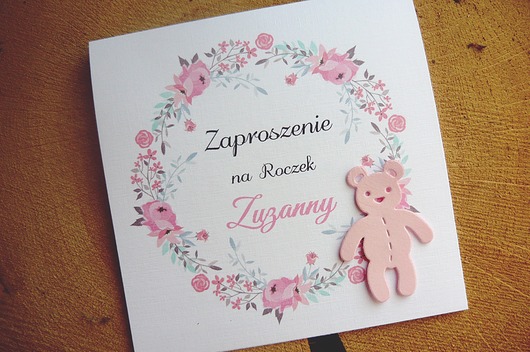 zaproszenia na roczek gotowiec team LTD