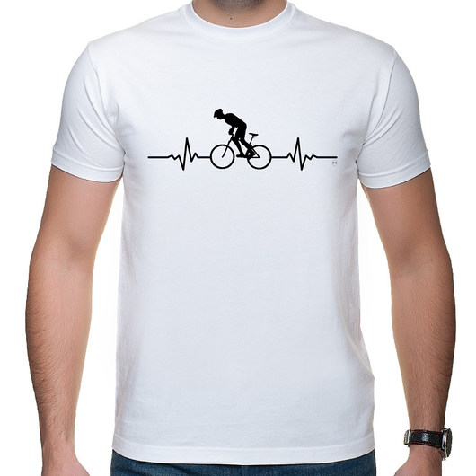 Koszulka T-SHIRT EKG Biker white studioixi