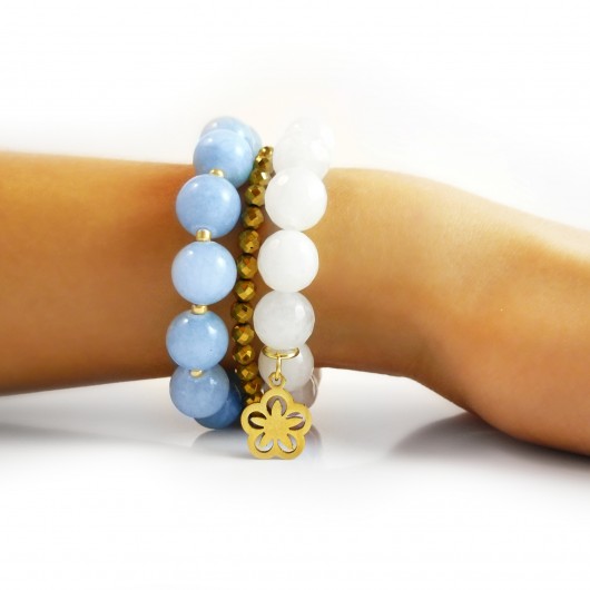 Bransoletki 'Blue Boho Chic' labonita