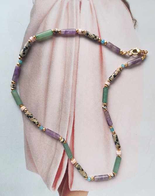 chokery Amethyst naked