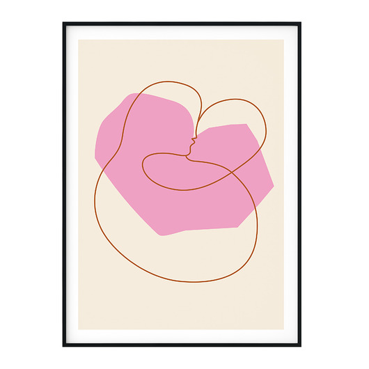 plakaty Plakat skandynawski Love no. 16