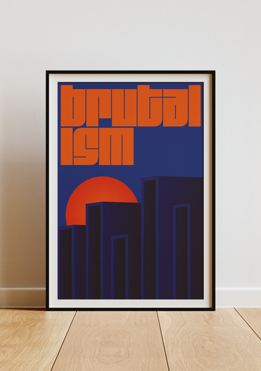 plakaty Plakat Brutalizm