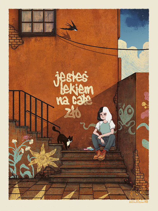 plakaty Plakat Jesteś lekiem na całe zło