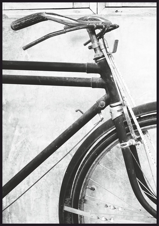 plakaty Plakat "Stary rower"