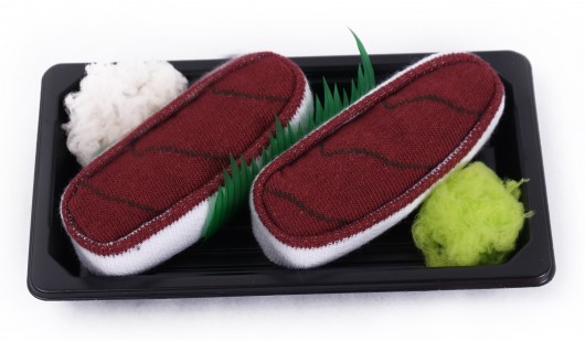 Skarpetki Sushi Socks Box 1 para tuńczyk Skarpetkowelove