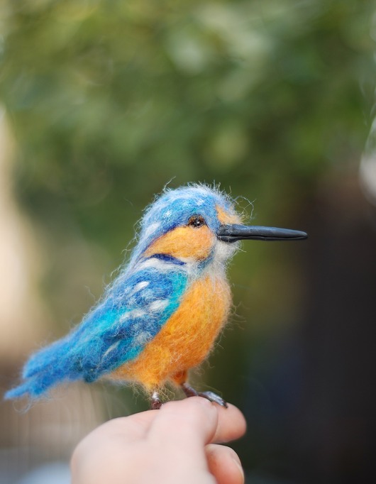 misie i maskotki Zimorodek-miniaturka