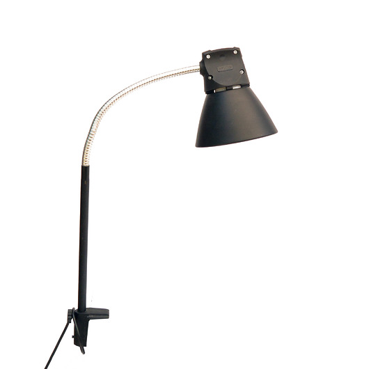 lampy stołowe Lampka biurkowa kreślarska typ ON 1/1-BL, ES-System Wikasy, Polska lata 90.