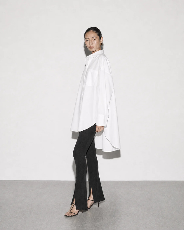 koszule damskie Koszula Calm cotton white