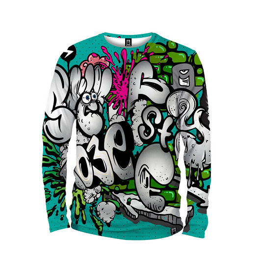 bluzy męskie Koszulka Longsleeve Męska DR.CROW Graff