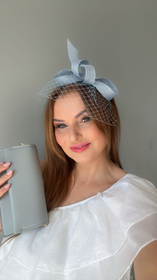 fascynatory Fascynator  PETRA  BŁĘKIT PASTELOWY / inne kolory