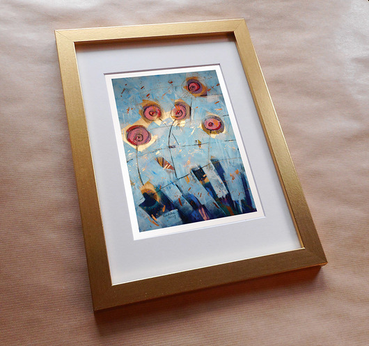 grafiki i ilustracje Róże - grafika A4