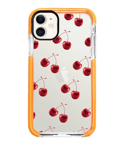 iPhone  IMPACT CASE  POMARAŃCZOWY  etui - K836 Caseline  etui na telefon