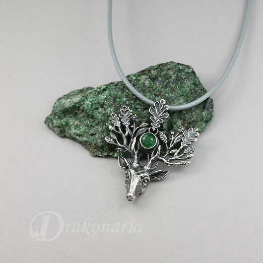 wisiory Cernunnos - jelonek z awenturynem