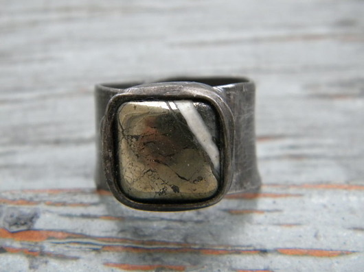 Roman Ancient Ring ;) piryt Beata Trotter