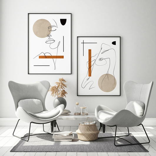 Bestsellerowe LINIE - zestaw plakatów HOG STUDIO