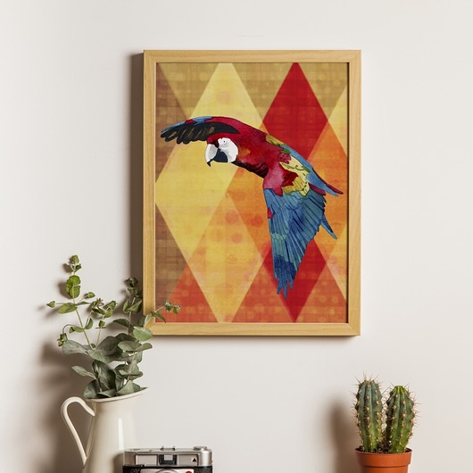 plakaty Plakat "Papuga"