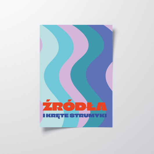 plakaty Plakat artystyczny, źródła strumyki
