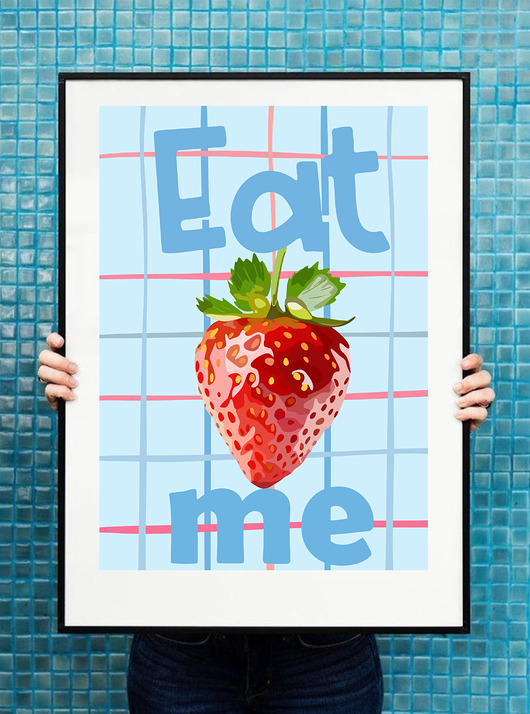 plakaty Plakat Eat me