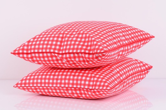 Poduszka Red Checkered 40x40cm Majunto