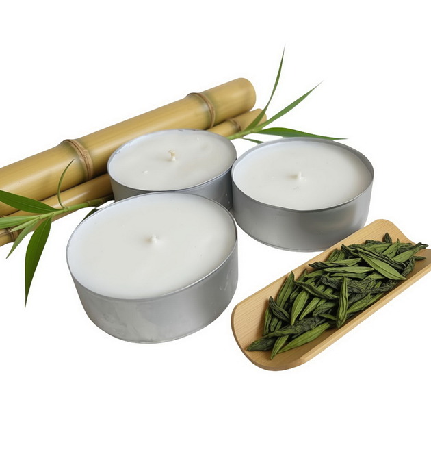 świeczniki i świece XXL Bamboo Green Tea 3 szt. tealight 105g- wosk sojowy (dostępne inne zapachy)