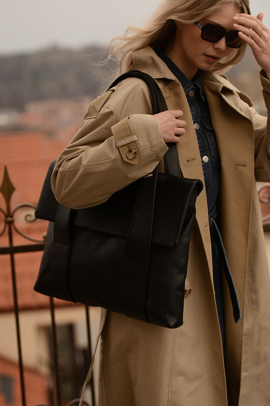 torby XXL Teide-   skórzana torebka na laptop