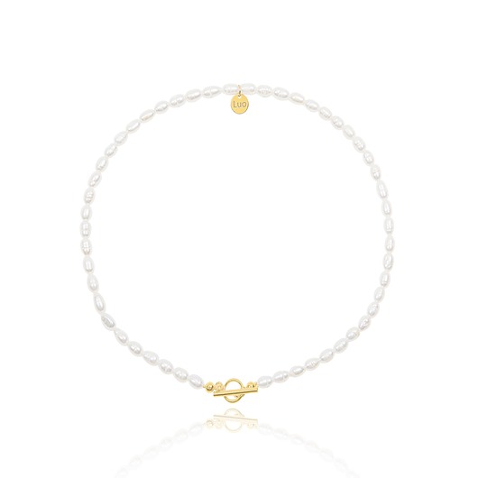 chokery Choker z naturalnych pereł