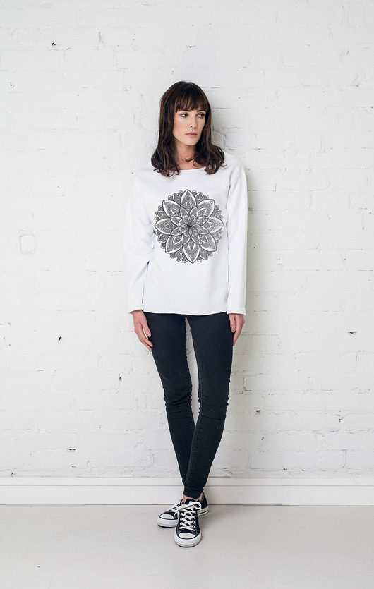 INDIA FLOWER Bluza Oversize GAU great as You